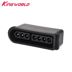 Slot per presa connettore femmina a 7 pin da 180 gradi di alta qualità per controller console di gioco SNES