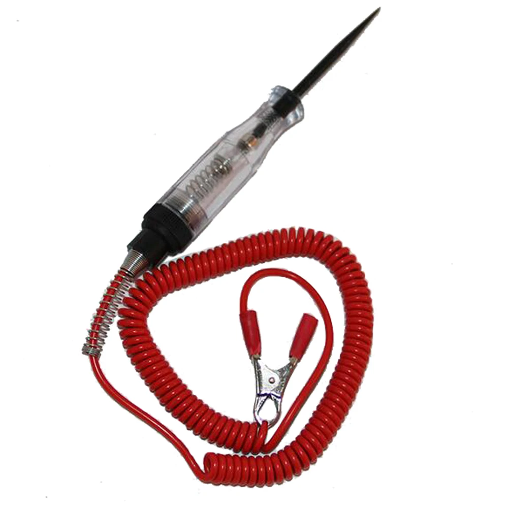 

Car measuring pencil DC6V 12V 24V spring line car circuit detector testing equipment auto repair tools