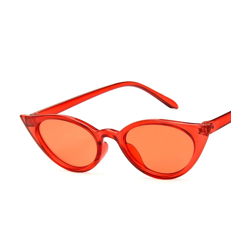 Clearance sale Small cateye cute sexy retro ms.man colorful Women Cat Eye Sunglasses vintage sun glasses oculos de sol UV400