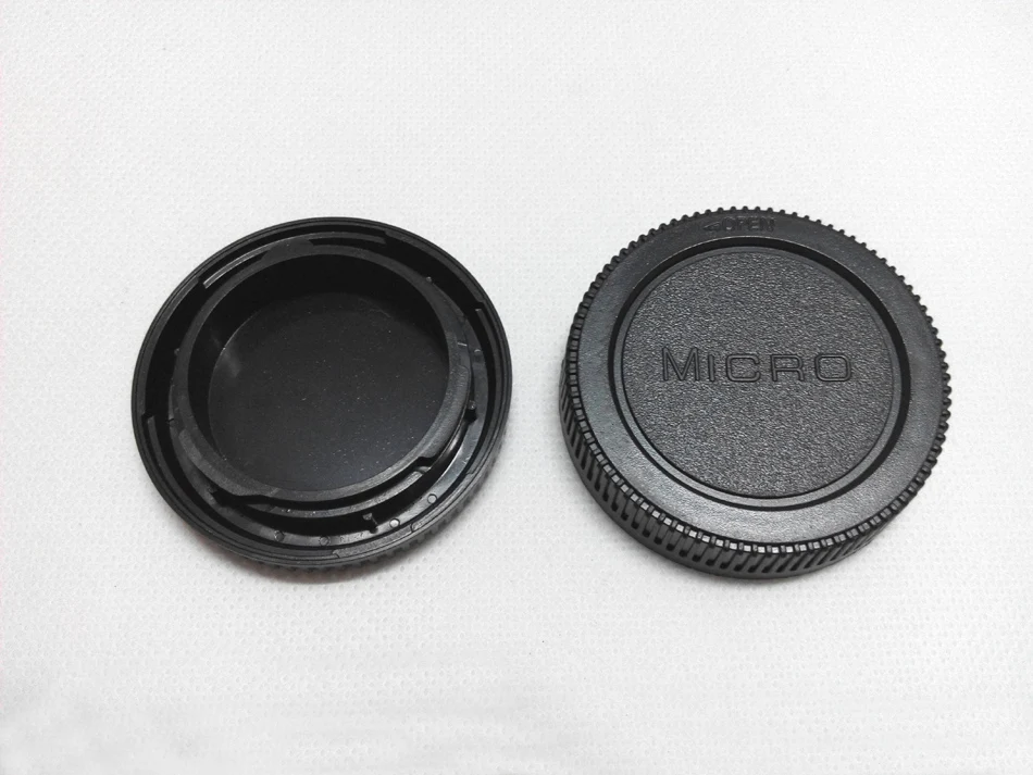 NP3211 Set of Professional Rear Lens Cap + Camera Body Cap for Olympus EPL/EPM & Panasonic GX/GF Micro M4/3