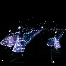 LED Isis Wings for Belly Dance Stage Performance #6