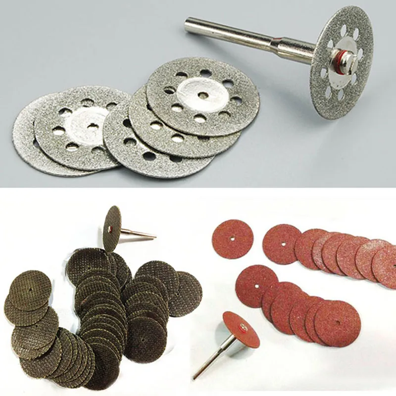 

55pcs cutting disc diamond grinding wheel diamond disc circular saw blade abrasive mini drill dremel rotary tool accessories