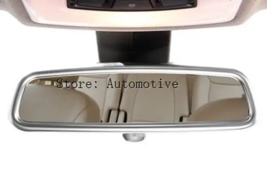 

For BMW 3 4 Series X3 X5 X6 F15 F16 F25 F30 F31 F34 F32 F33 F36 E70 Car-Styling ABS Chrome Interior Rearview Mirror Cover Trim