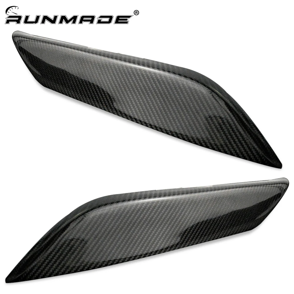 

runmade Carbon Fiber Headlight Cover Eyelid Eyebrow For Nissan 350Z Z33 2003-2009