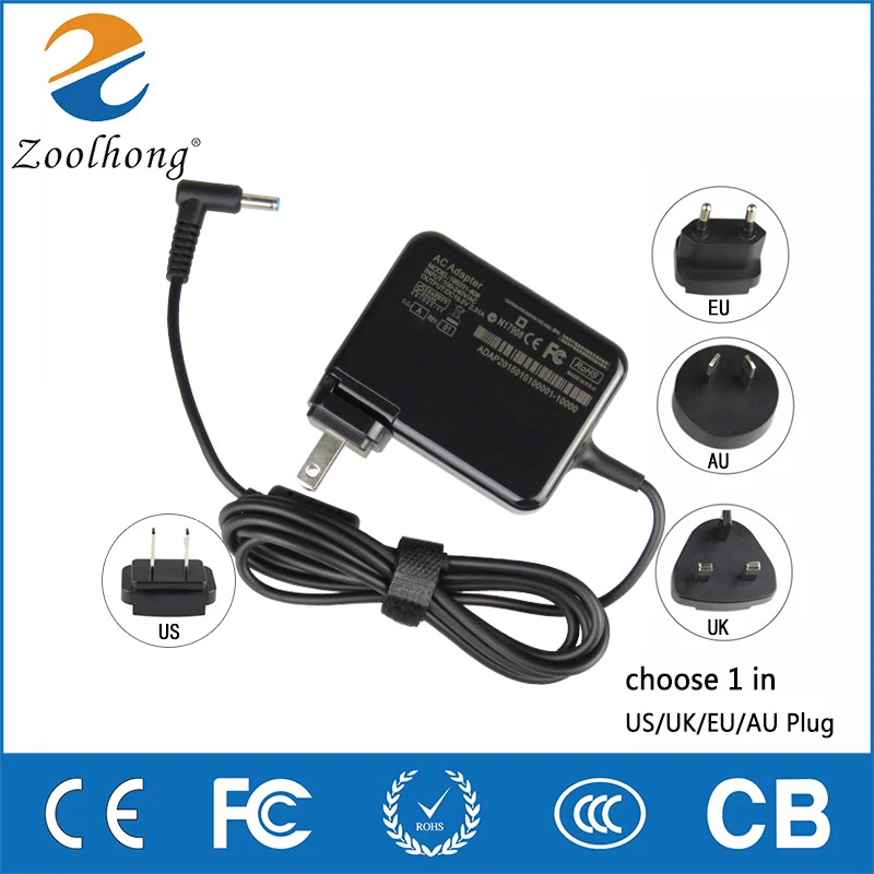 

19.5V 2.31A 45W AC Adapter laptop Power Supply Charger For HP ProBook 400 430 440 450 455 470 G3