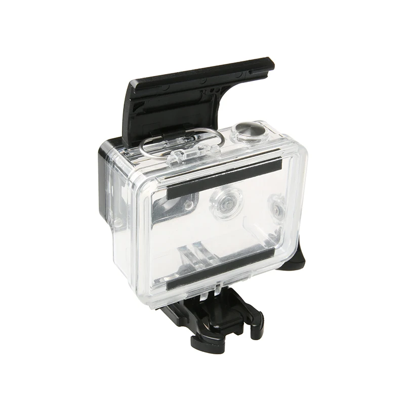 Ruigpro-carcasa de repuesto para cámara Gopro Hero 3 +, carcasa de plástico impermeable, hebilla de bloqueo, nuevo