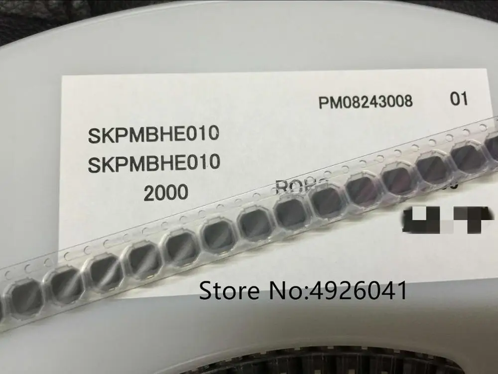 10-20PCS SKPMBHE010 patch in silicone 6*6*5 Interruttore tattile Interruttore a pressione