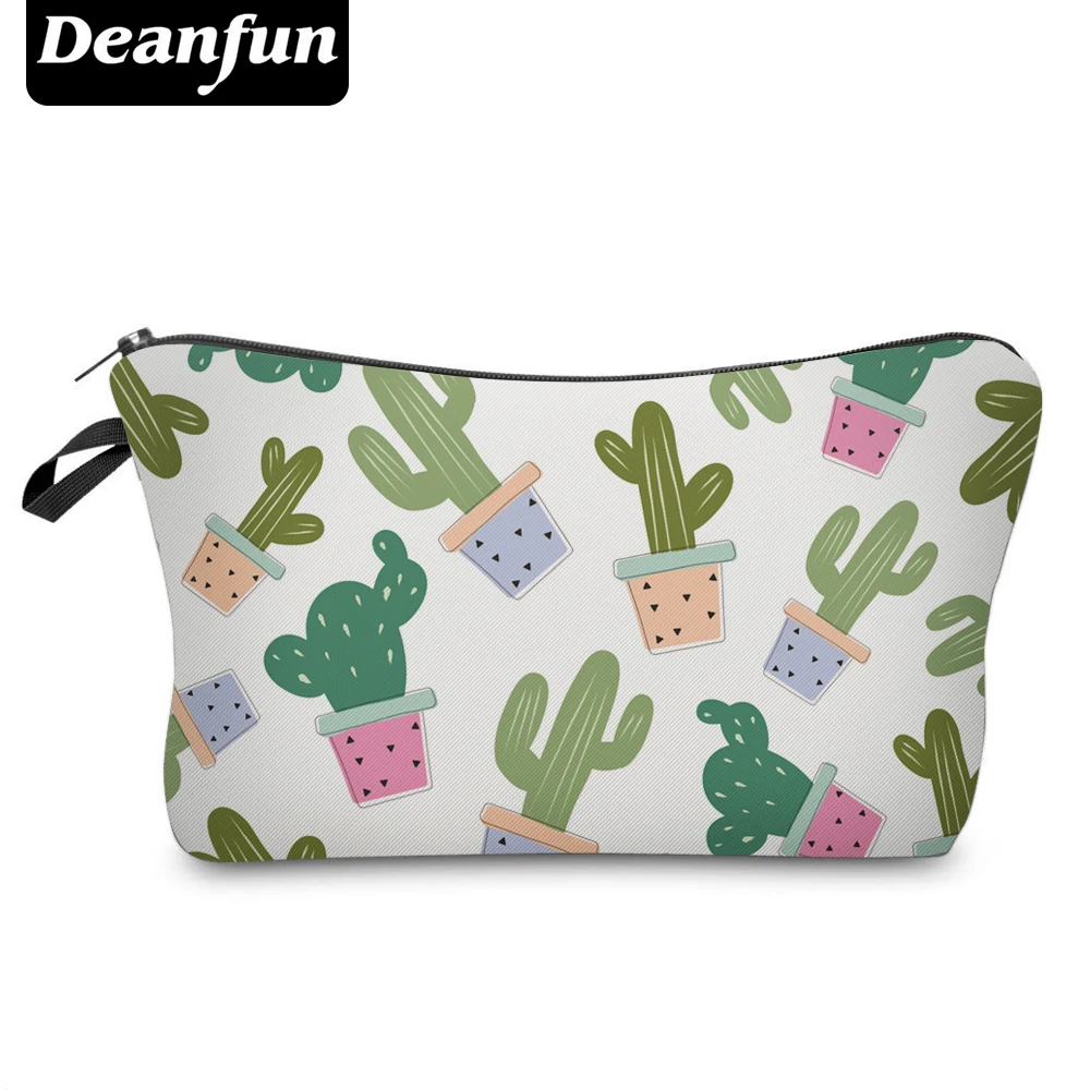 

Deanfun 3D Printing Cactus Cosmetic Bags Cute Necessaries for Girls Makeup Travelling 35509