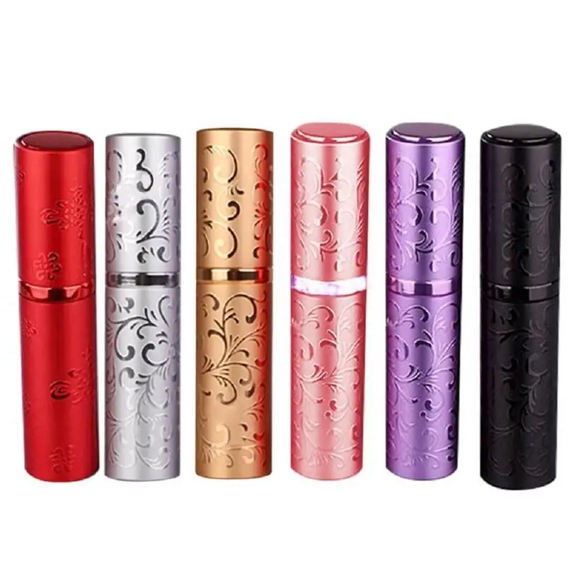 

50Pcs/lot 10ml Mini Portable Refillable Perfume Atomizer Spray Bottles Empty Bottles Cosmetic Container