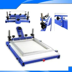 62X52CM Board Single Color Printing Equipment Silk Screening Press