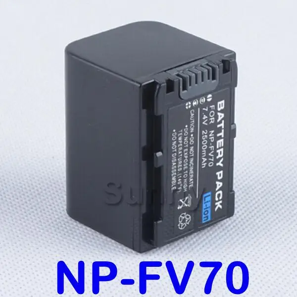 

For Sony NP-FV70, NP FV70, NPFV70 InfoLITHIUM V-series Rechargeable Battery Pack