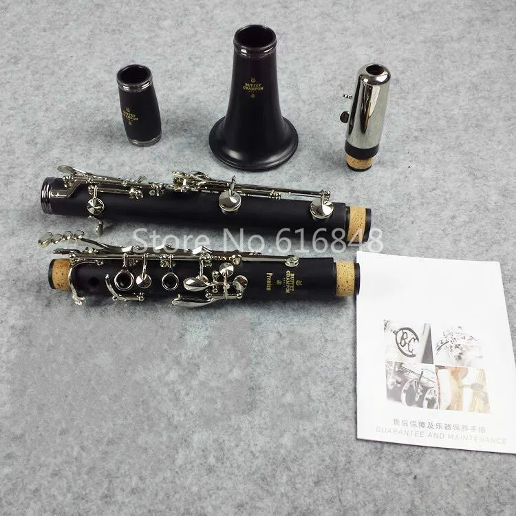 

BUFFET Premium Brand 17 Keys Bb Clarinet High Quality Musical Instruments Black Tube Clarinet With Case Mouthpiece Free Shipping