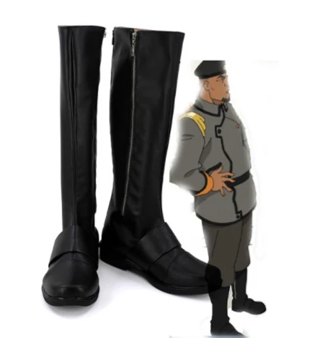 Botas de cosplay do defensor do universo iverson, sapatos masculinos customizados para cosplay