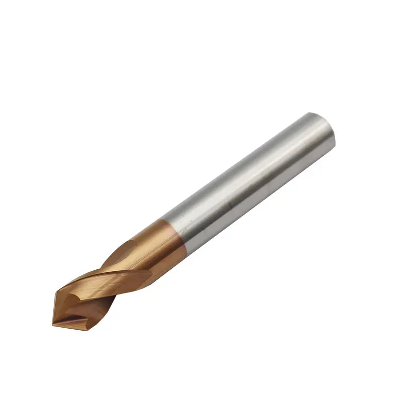 1pcs chamfering 10 มม.คาร์ไบด์ chamfering เครื่องตัด Chamfer D10 * 75L จุดเจาะตำแหน่ง center สำหรับเหล็ก
