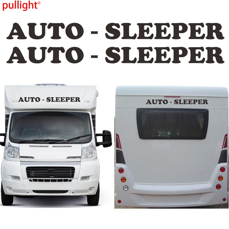 

2 X Auto Sleeper Motorhome Caravan Travel Trailer Camper van Kit Decals Car Sticker