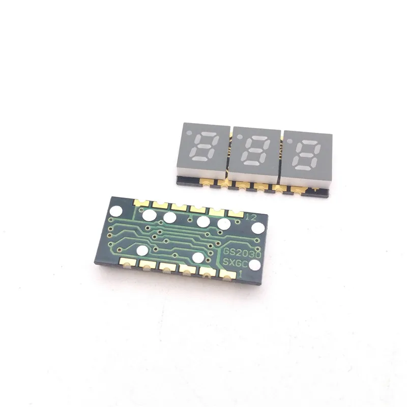 

10PCS New and original SMD 3 Bit 0.2 inch Digital Tube LED Display red Light 7 Segment Common Cathode/Anode