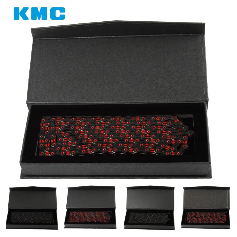 KMC Diamond Like Coating 10 Speed 11 Speed Bicycle Chain X10SL X11SL Mountain Bike Ultralight DLC Chain Cycling Road Bike Chains