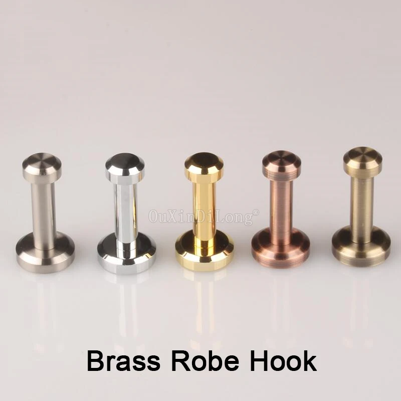 

High Quality 4PCS Pure Brass Robe Hooks Keys Bags Robe Hooks Coat Hanger Wall Organizer Hangers Clothes Hanger Wall Decorations