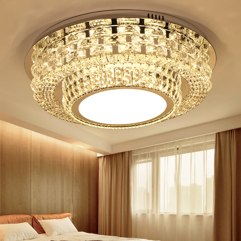 

IWHD LED Ceiling Light Bedroom Modern Ceiling Lamps For Living Room Creative Stainless Steel Plafondlamp Home Lighting Fixtures