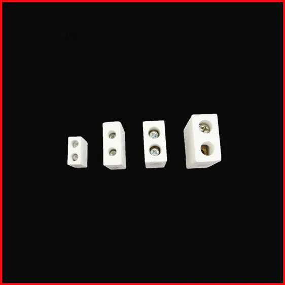 2 ceramic terminal block / high temperature insulated ceramic terminal /Long * wide * high=33*21*15.5