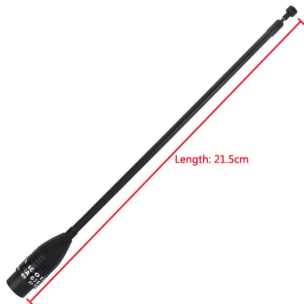 5Pcs NAGOYA NA-636 SMA-M Telescopic Antenna UHF/VHF 50W for RETEVIS BAOFENG TYT