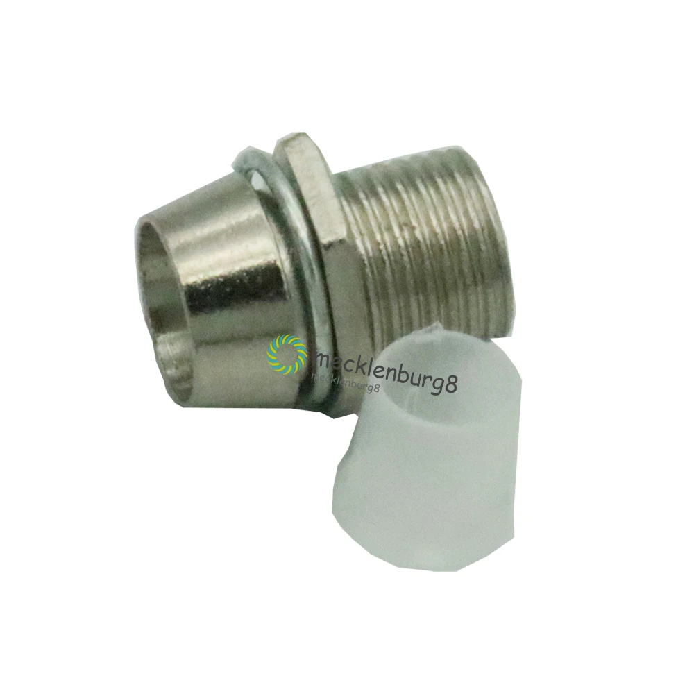 5個クロームシルバーメタルベゼルLEDホルダーマウントパネルディスプレイベースラバー