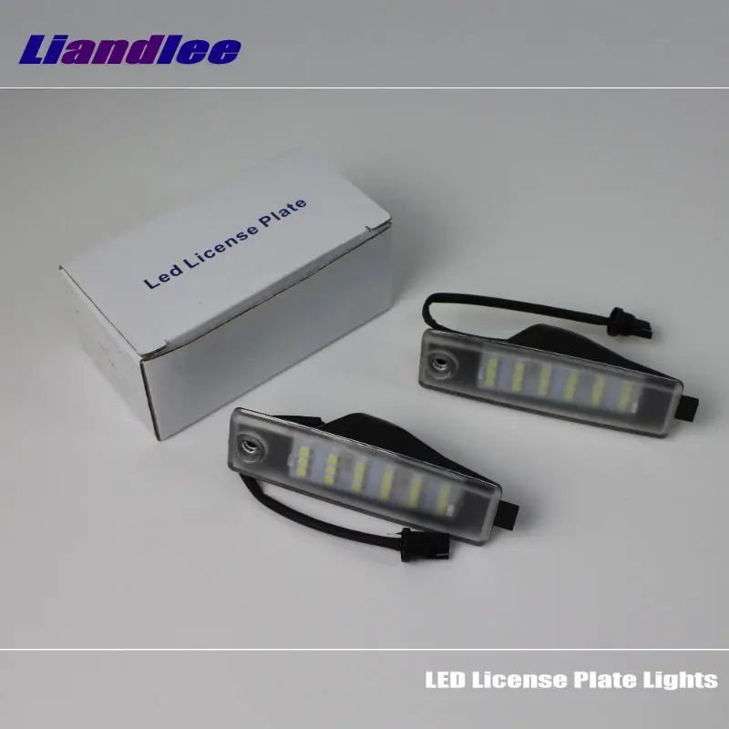 

Liandlee Car License Plate Lights For Lexus GX460 2009-2015 Auto Number Frame Lamp Bulb LED Illumination Accessories