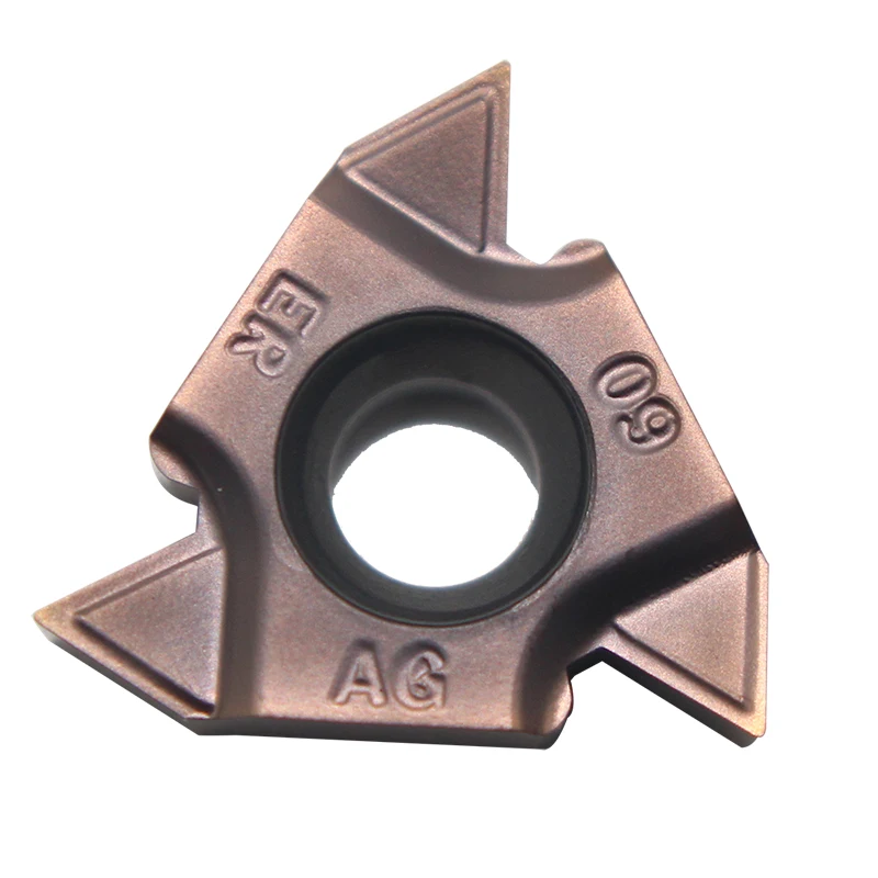 10PCS 16ERM AG60 LF6018 Carbide Insert CNC Blade Pressed Thread Blade