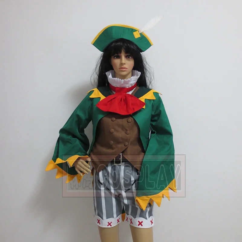 2025 Monster 4 Guildmarm Sophia Green Outfit Cosplay Costume