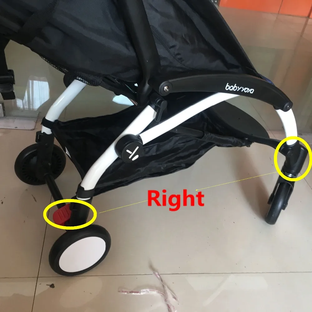 Original Stroller Front Wheels replace part Connector fit for yoyo babyyoya baby throne Stroller Accessories