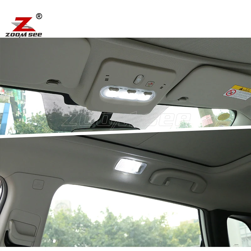 Perfect Canbus LED Bulb Interior Reading Dome + License Plate Light kit For Nissan Qashqai J10 J11 J12 2007-2020 2021 2022