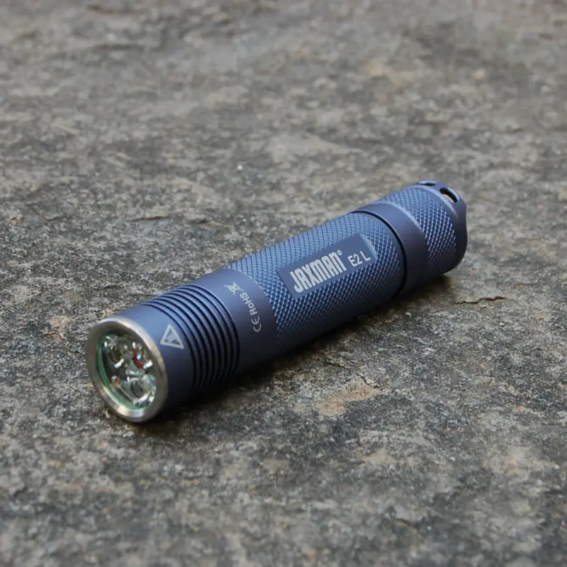 JAXMAN E2L 3LED TIR LENS flashlight 18650 flashlight torch Nichia 219C