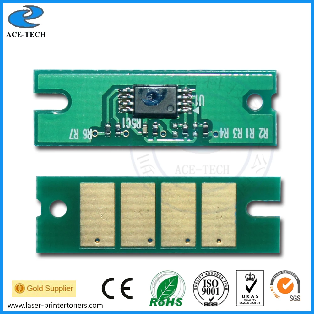 Compatible 2.6K 407254 toner reset chip for Ricoh Aficio SP200 SP201 SP202 SP203 SP204 laser printer copier cartridge parts