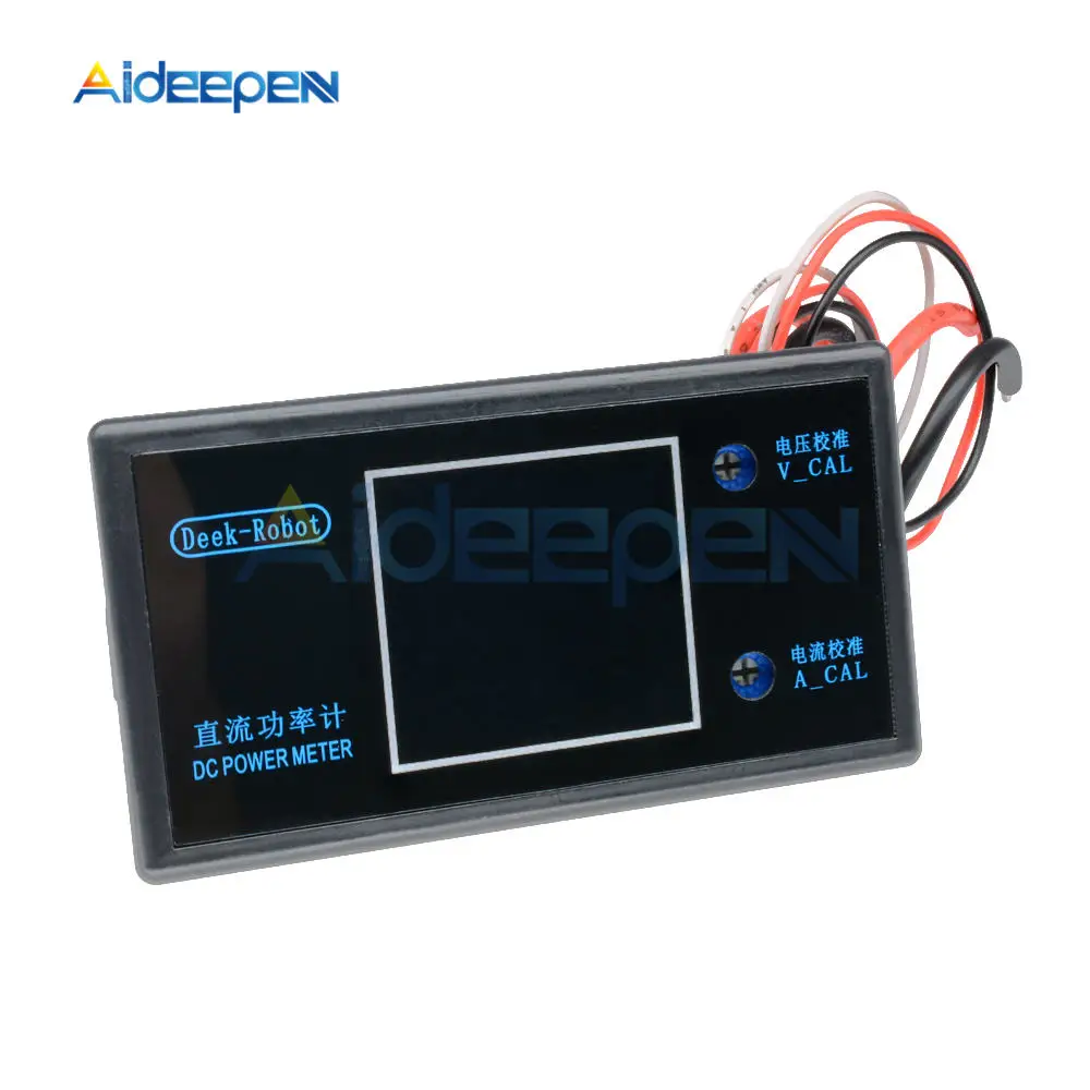 DC 0-100V 0-50V 5A 10A LCD Digital Voltmeter Ammeter Wattmeter Voltage Current Power Meter Volt Detector Tester 250W 1000W