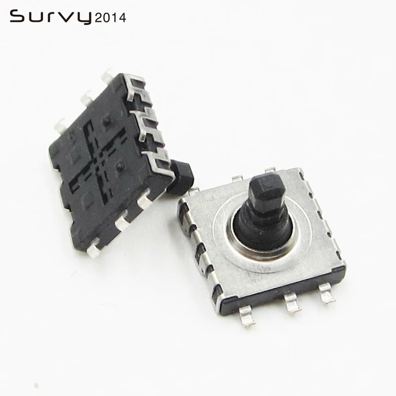 5PCS 10*10*9 Phone Arrow Navigation Key Switch Reset Button Five Directions 6 Pins Multifunction Multi-directional image 4