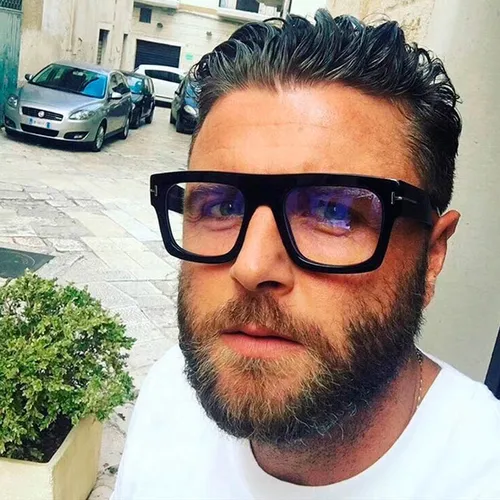 Gafas de lectura cuadradas a la moda, gafas ópticas para hombre, nuevas gafas Vintage Tom 2019, gafas de diseño de marca para mujer, gafas con lentes transparentes UV400