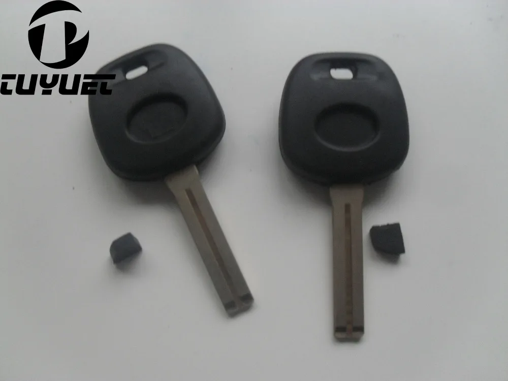 10 pezzi nuova custodia per chiavi a lama non tagliata per Toyota Crown Transponder Key Shell TOY48 Blade