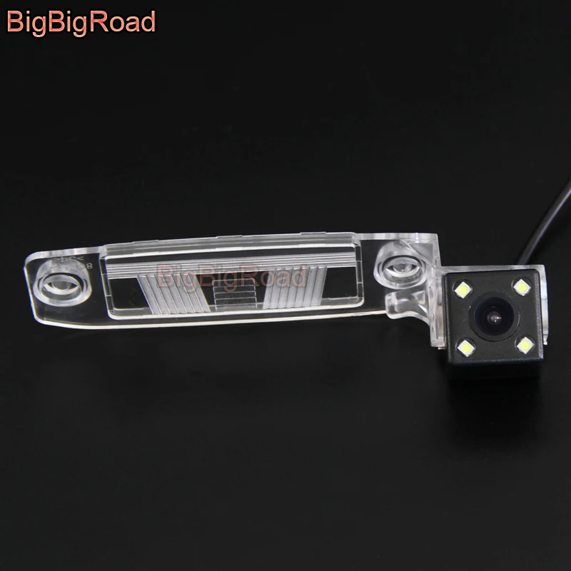 BigBigRoad Car Rear View Backup CCD Camera For Hyundai Mistra 2013 2014 2015 2016 / Veracruz Night Vision Parking Camera