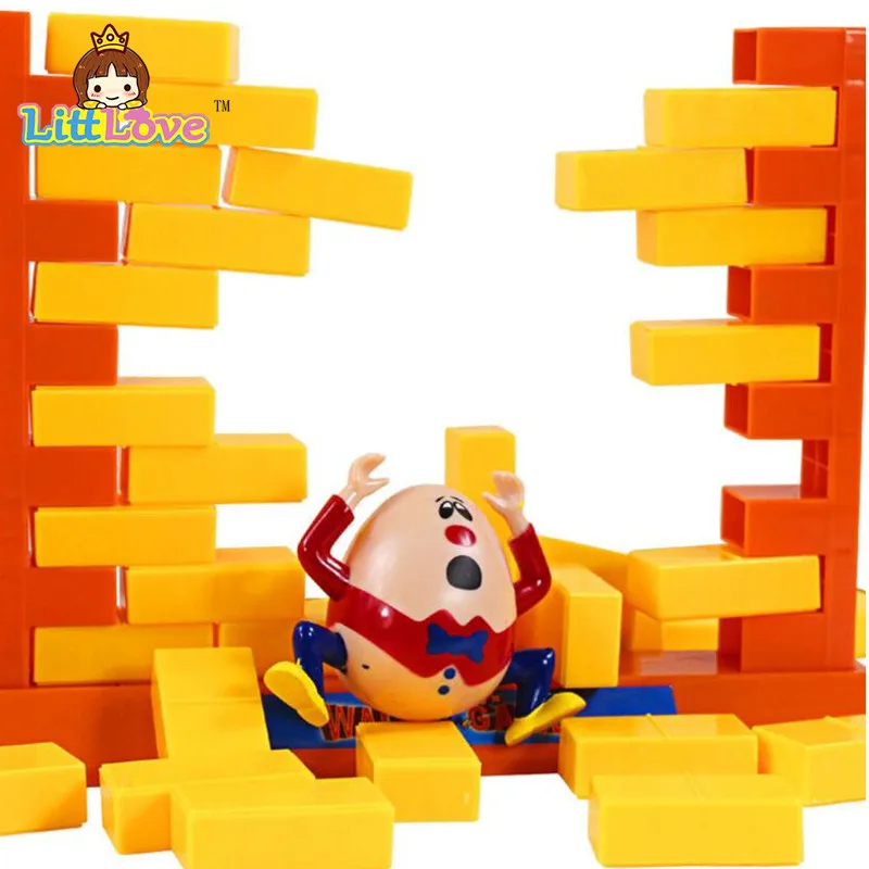 Funny Gadgets Push Wall Board Game Demolish Creative Wall Humpty Dumpty Game Parent-Child Interactive Toy