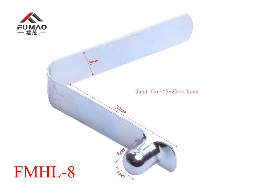 

Manufacture Tent pegs for pipe clamp, Snap Button Clip,clamps for pipes spring for push buttom Used 15-25mm tube FMHL-8