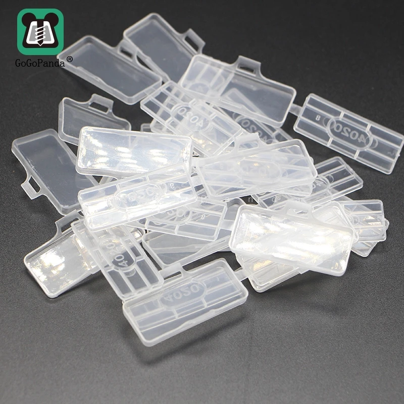 Free Shipping 100PCS Cable Marker Environmental Flame Retardant Plastic Waterproof Transparent 3010 3020 4010 4020