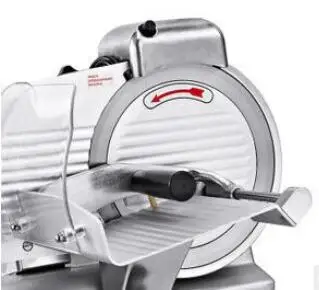 8 inch Semi Automatic Commercial electric slicer stainless steel casting Frozen meat  mincer  Sliced mutton