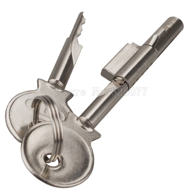 10PCS All Keyed Alike Sliding Glass Showcase Lock Suits Display Cabinet Lock Glass Door Lock JF1387