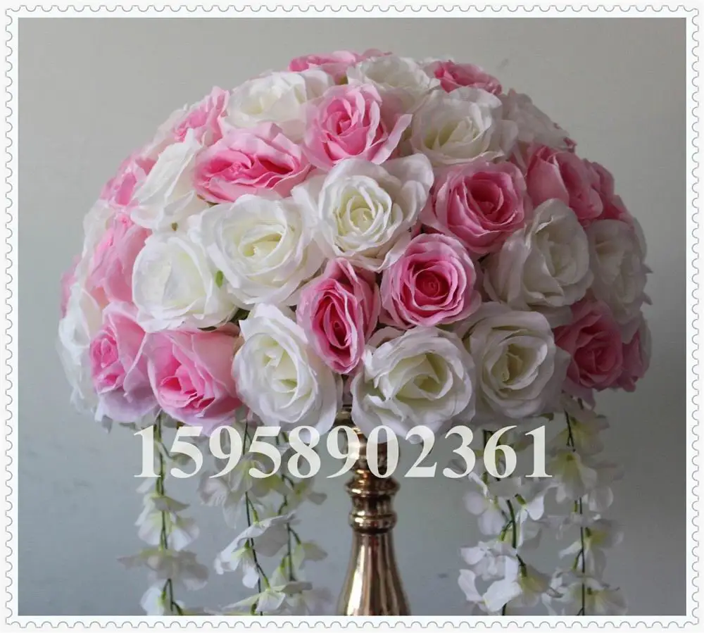 

SPR NEW!!Free shipping!10pcs/lot wedding road lead lavender artificial flower ball wedding table flower table centerpiece