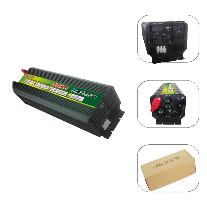 DC24Volt to AC220V 5000watt off-grid dc to ac Modified sine wave inverter for solar system