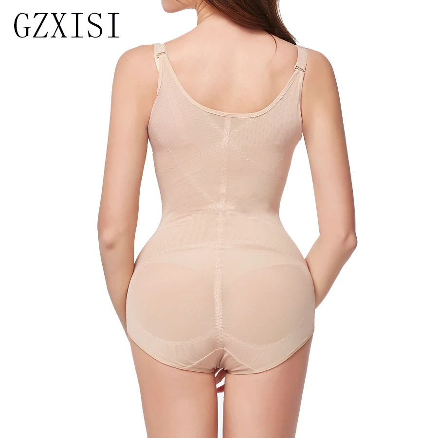 Sexy Plus Size M-XXL Black Shapers Slimming Bodysuit Full Body Shaper Magic Underbust Cinchers Shaper Corset Hot 2021