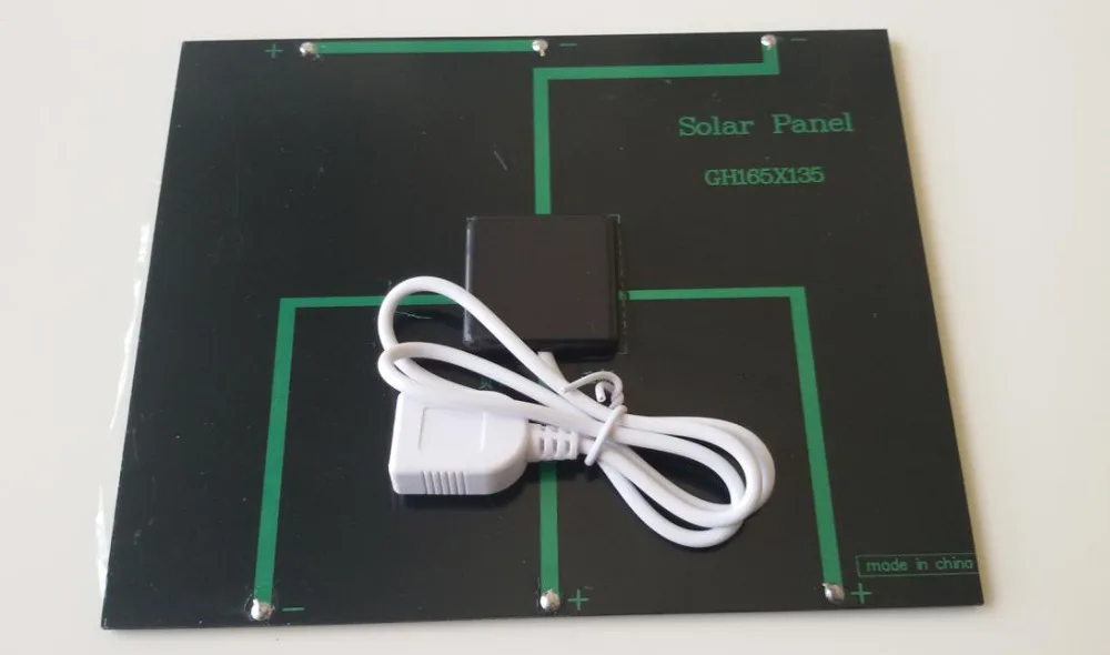 Pannello solare 3.5 W 6 V con USB di alta qualità policristallino caricatore solare per il telefono cellulare 5 V dispositivo e batteria