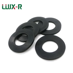 LUJX-R Thickness 5mm Rubber Flat Gasket Nitrile Plain Washer Quick Connector Gaskets ID22/28/33/41/47/60/76/98mm Sealing Rings