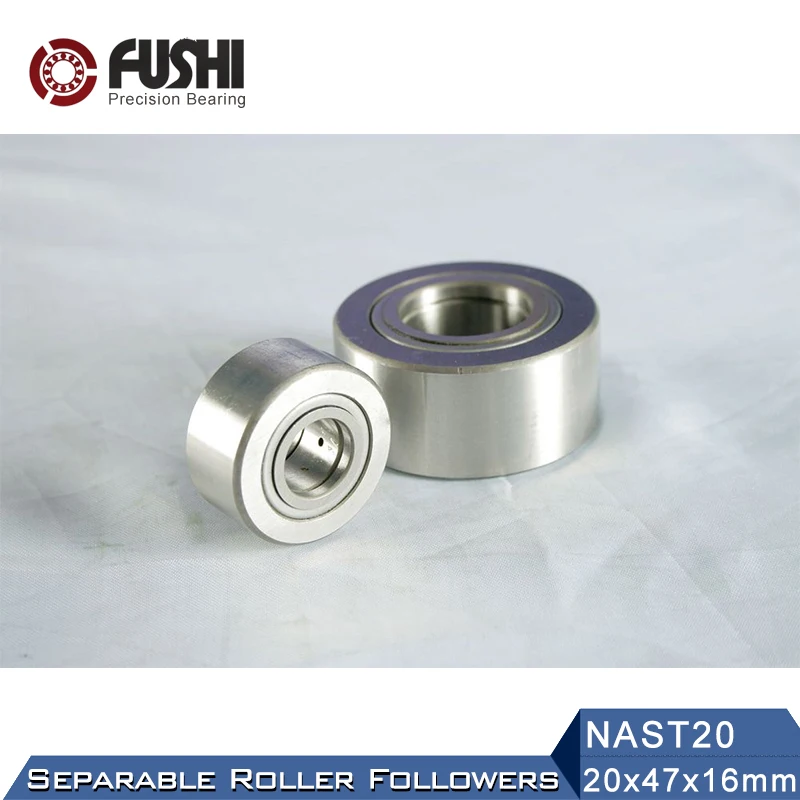 

NAST20 Roller Followers Bearing 20*47*16mm ( 1 PC ) Separable Type NAST 20 R Bearings Free Shipping