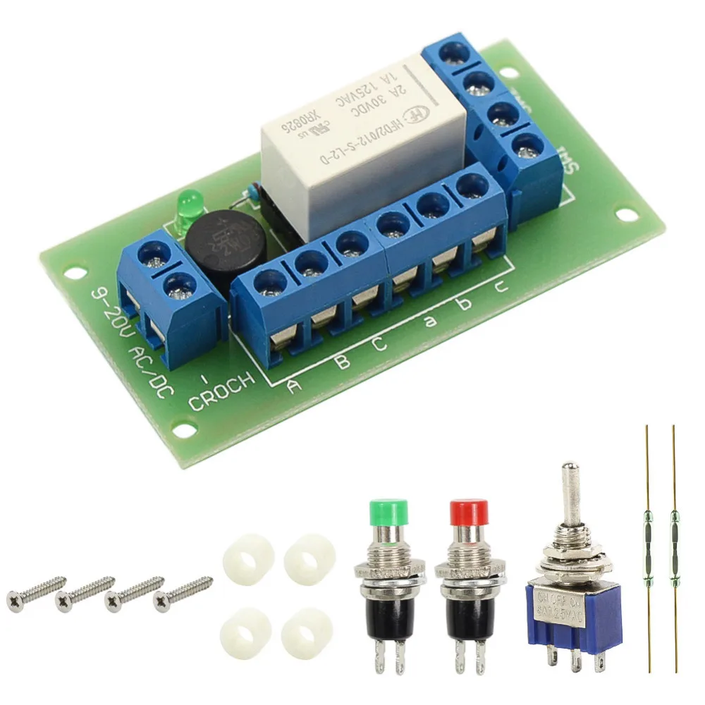 1 Set Power Distribution Board Distributor Power Control Board to Flash Traffic Signal with two-lights PCB009